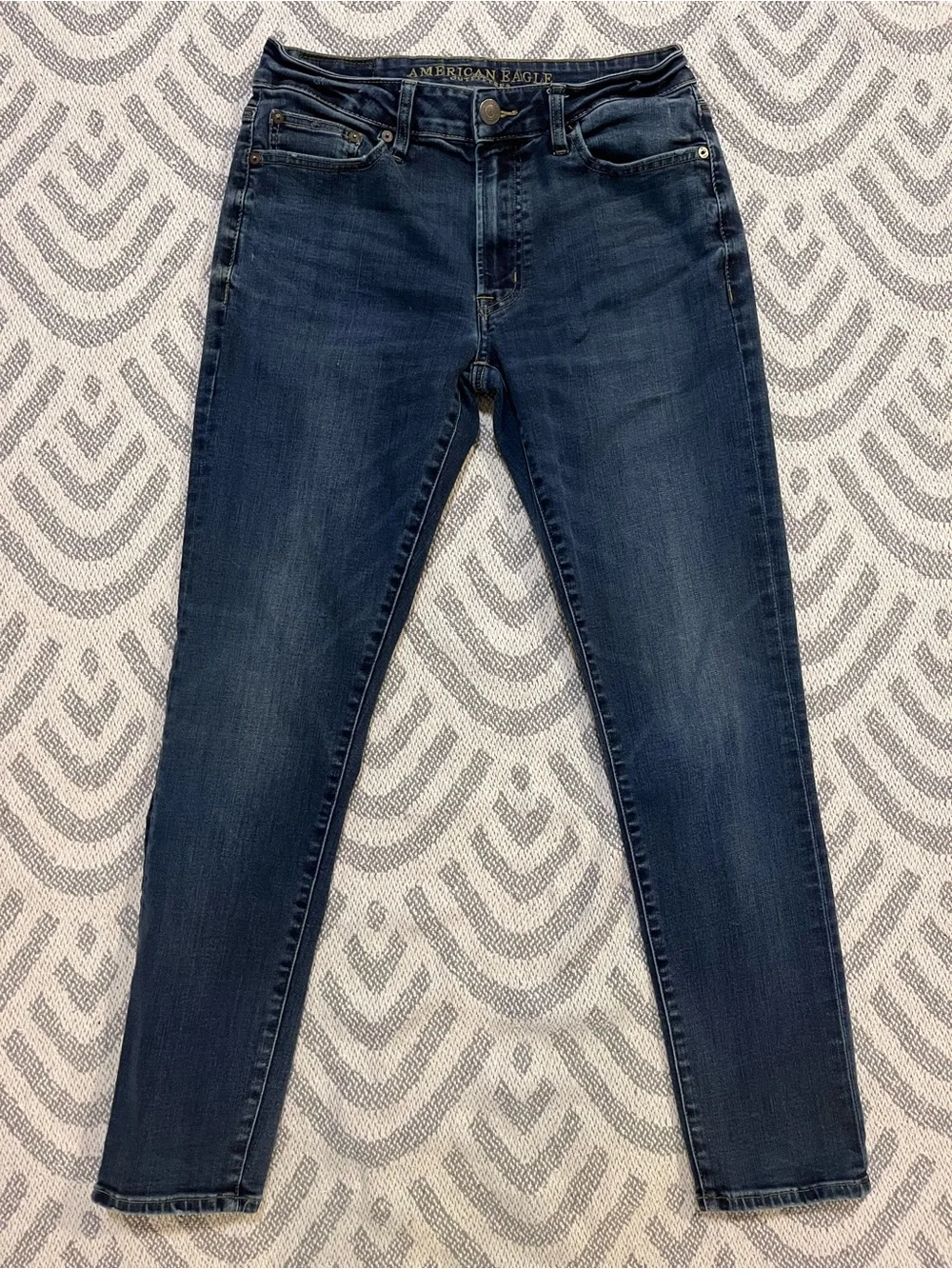AMERICAN EAGLE Men’s Extreme Flex Slim Fit Dark Wash Blue Denim Jeans 29